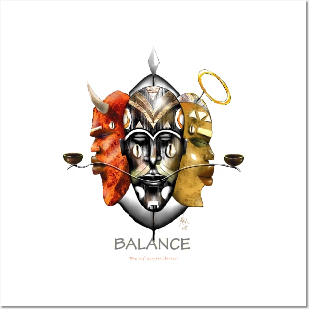 BALANCE Wall Art by KEISIEN